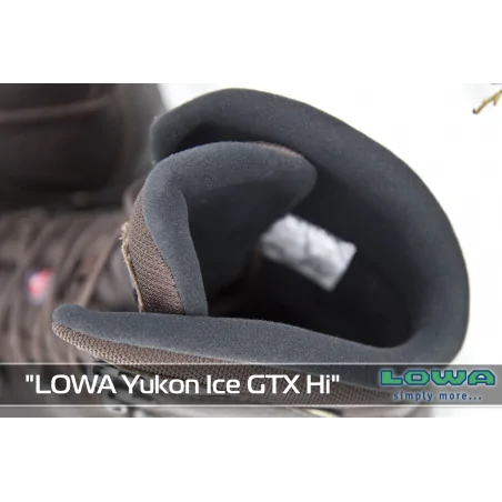 Ботинки зимние "LOWA Yukon Ice GTX Hi", Dark Brown